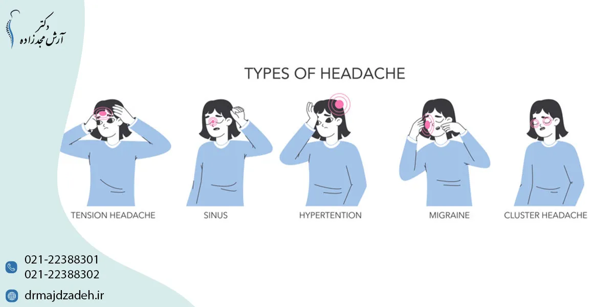 علت سردردهای تنشی (دلیل سردرد تنشی)